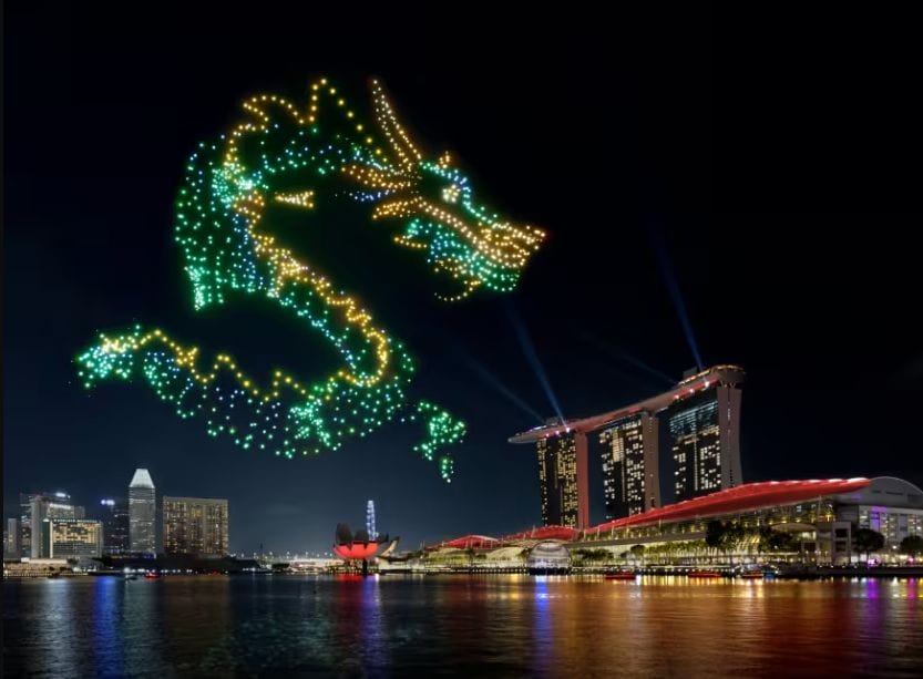 Learn Drones pilot like MBS Dragon Drone Show courses